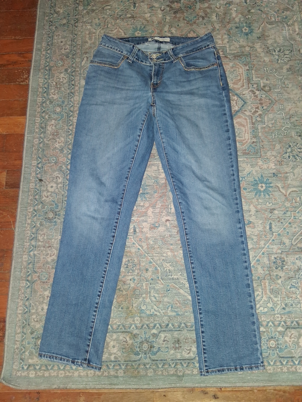 Classic Women's Blue Denim Jeans
